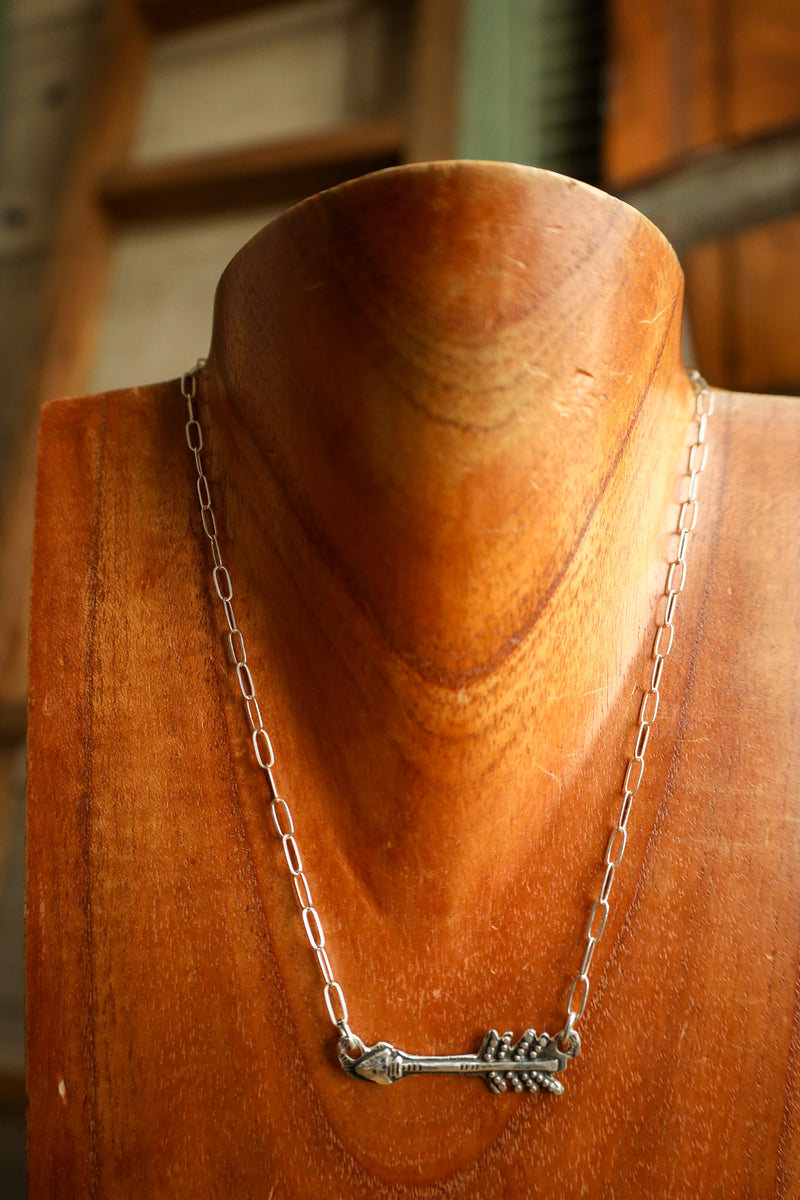 Margaret Sullivan Arrow Cutout Necklace