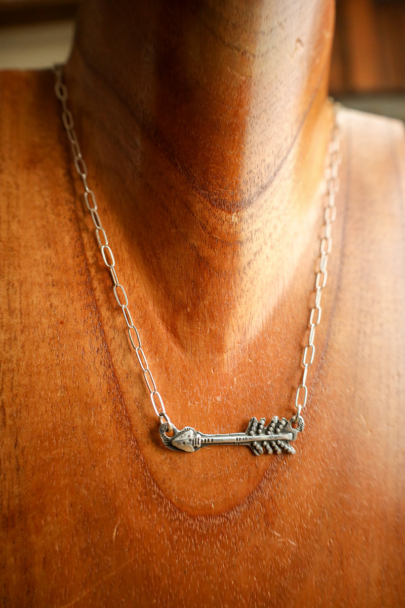 Margaret Sullivan Arrow Cutout Necklace