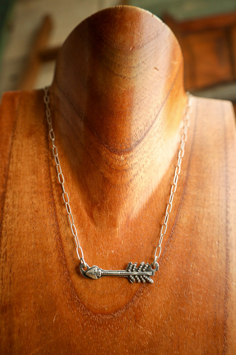 Margaret Sullivan Arrow Cutout Necklace