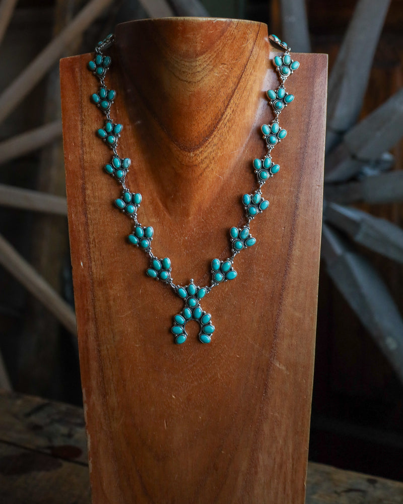 Federico Turquoise Mini Squash Necklace 