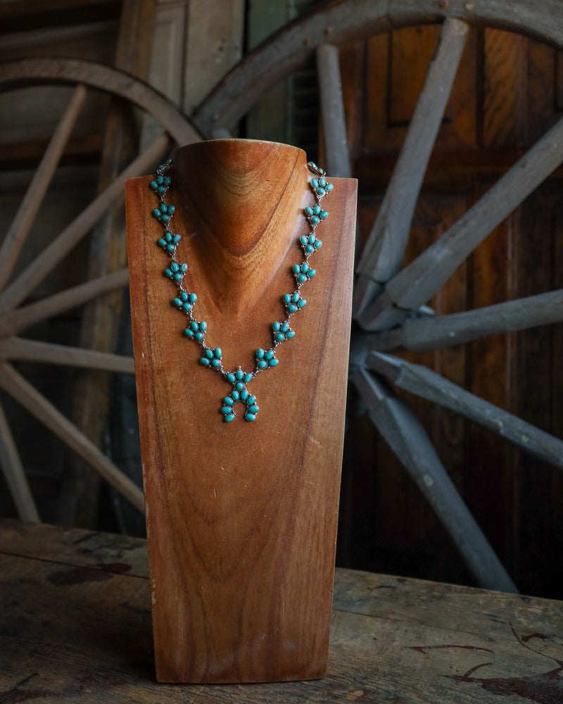 Federico Turquoise Mini Squash Necklace 