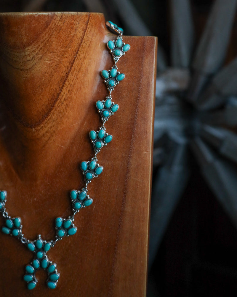 Federico Turquoise Mini Squash Necklace 