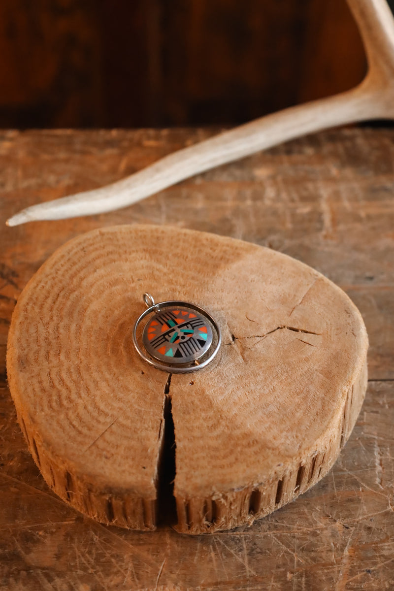 Spinner Inlay Kachina Pendant