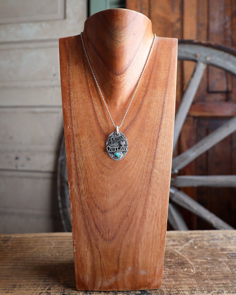 Margaret Sullivan Princess Outlaw With Turquoise Necklace