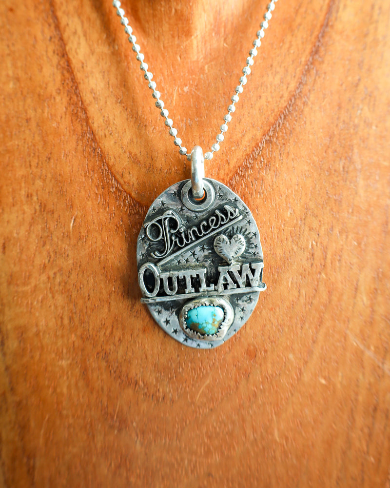 Margaret Sullivan Princess Outlaw With Turquoise Necklace