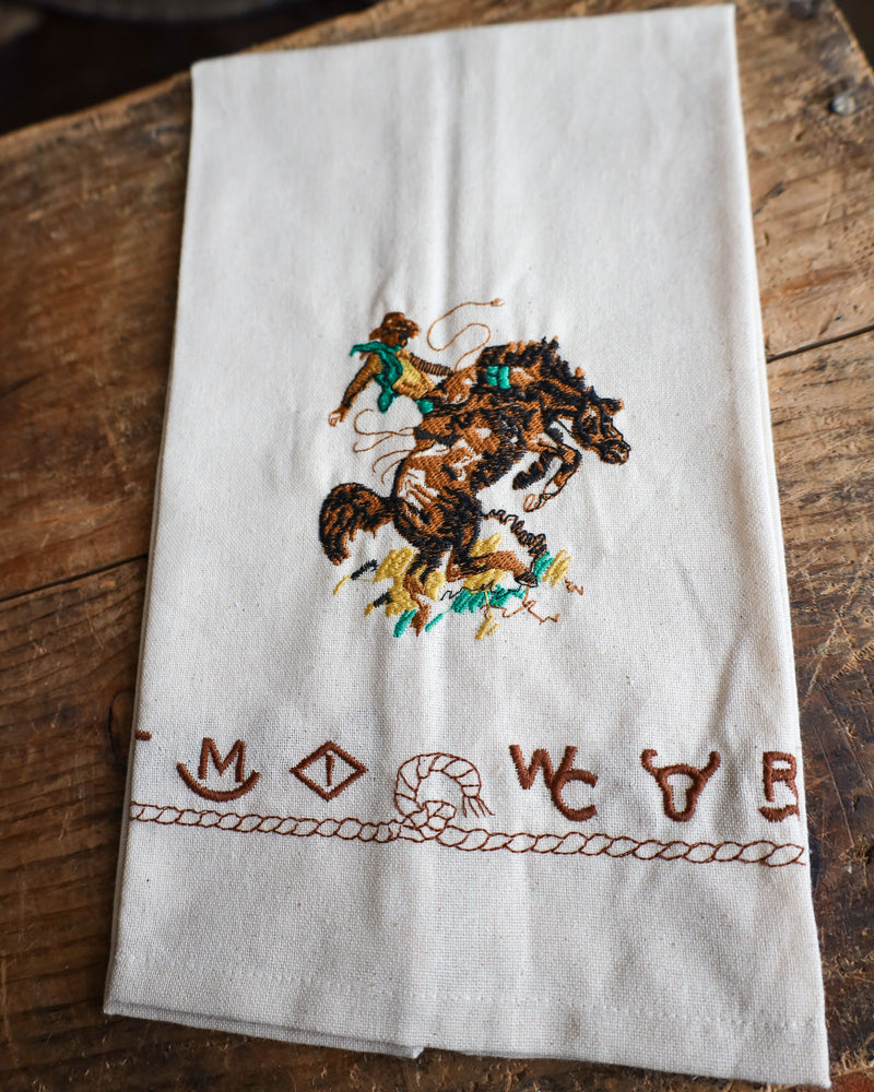 WEST CREATIONS BRONCO 14X24 KITCHEN TOWEL