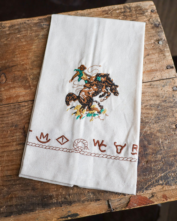 WEST CREATIONS BRONCO 14X24 KITCHEN TOWEL
