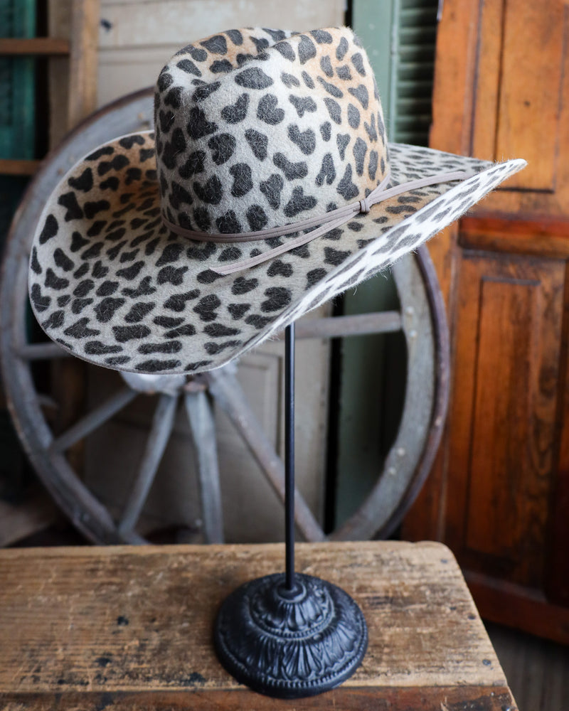 GREELEY HAT WORKS COMPETITOR HAT- CHEETAH