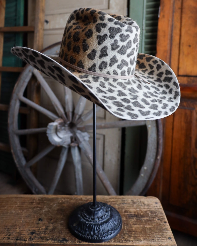 GREELEY HAT WORKS COMPETITOR HAT- CHEETAH