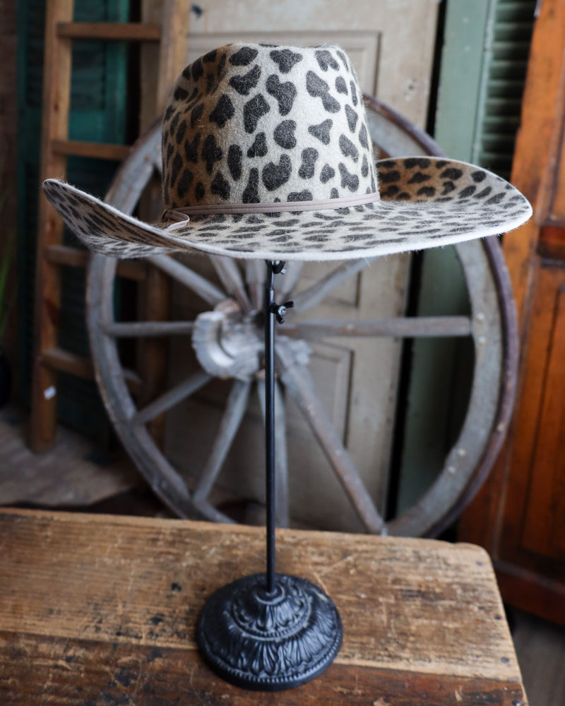 GREELEY HAT WORKS COMPETITOR HAT- CHEETAH