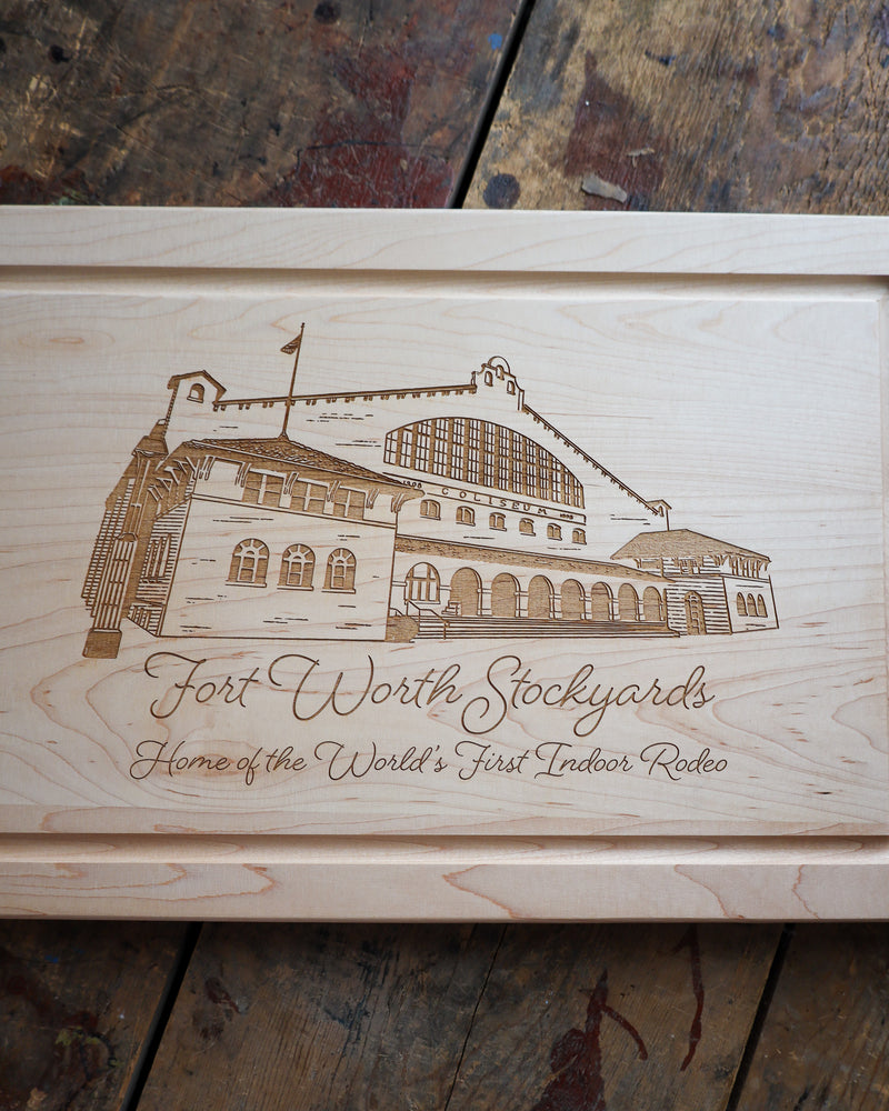 FORT WORTH STOCKYARDS HANDLES BOARD 