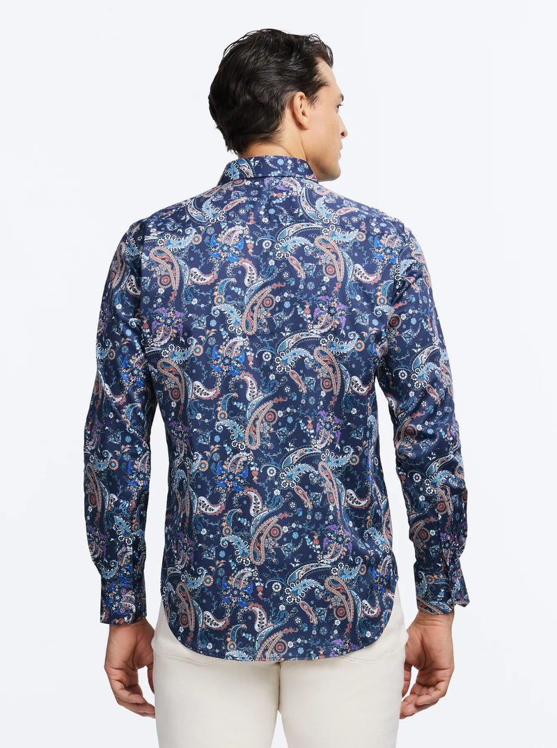 ROBERT GRAHAM CHANDLER LONG SLEEVE BUTTON DOWN SHIRT