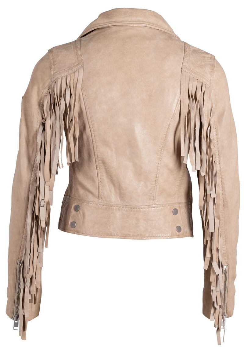 MAURITIUS WOMEN'S Zoe Leather Jacket