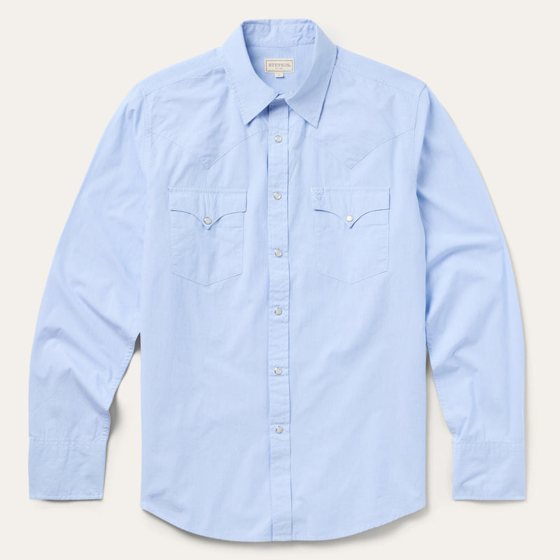 Stetson Fine Line Stripe Western Shirt