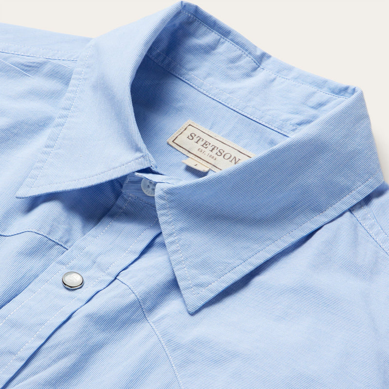 Stetson Fine Line Stripe Western Shirt