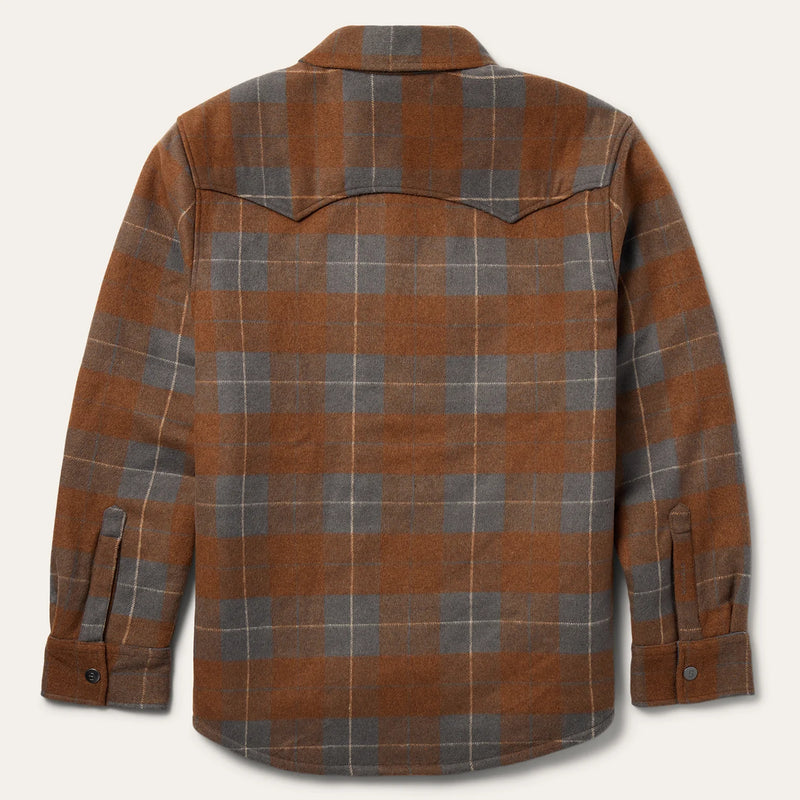 Stetson Plaid Western Shirt Jacket