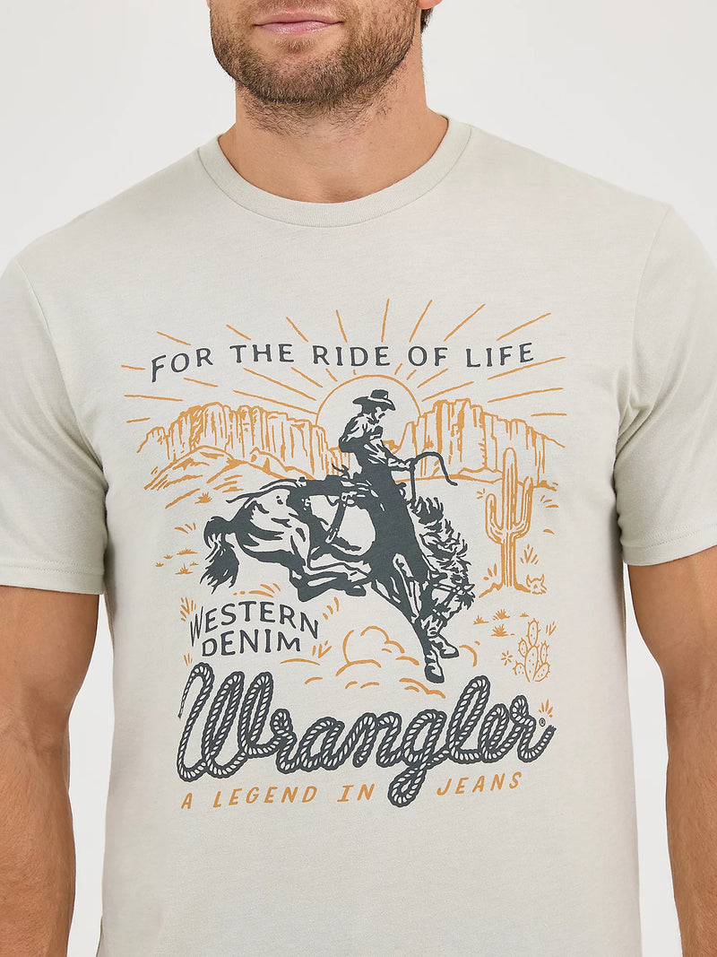 Wrangler Men's Bucking Horse Graphic T-Shirt