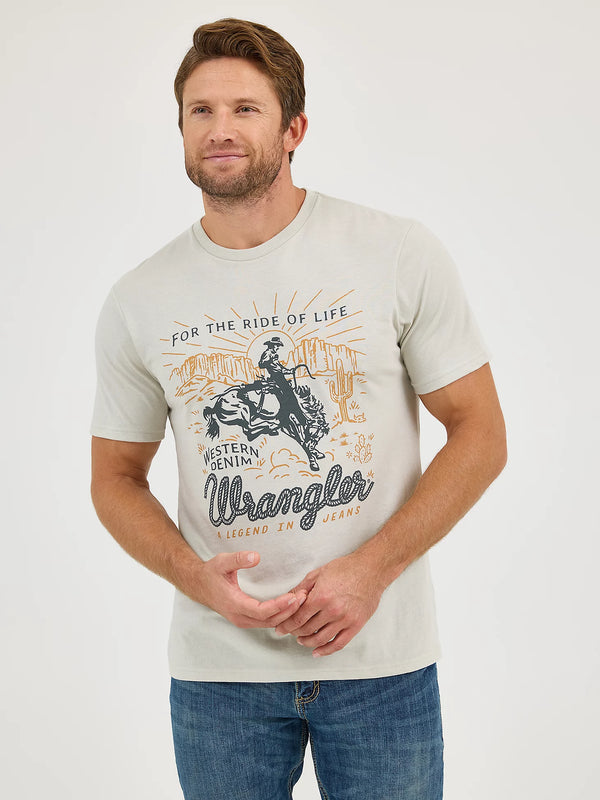 Wrangler Men's Bucking Horse Graphic T-Shirt