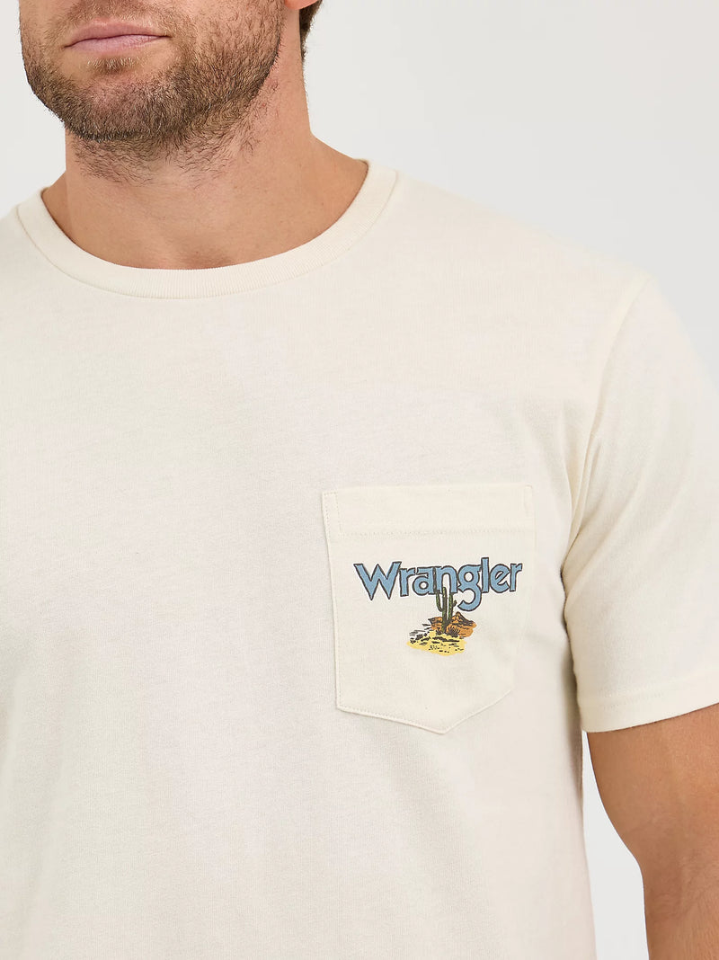 Wrangler Back Graphic Pocket T-Shirt