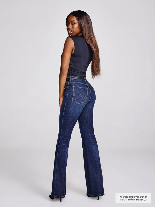 Wrangler Women's Bespoke High Rise Flare Jean