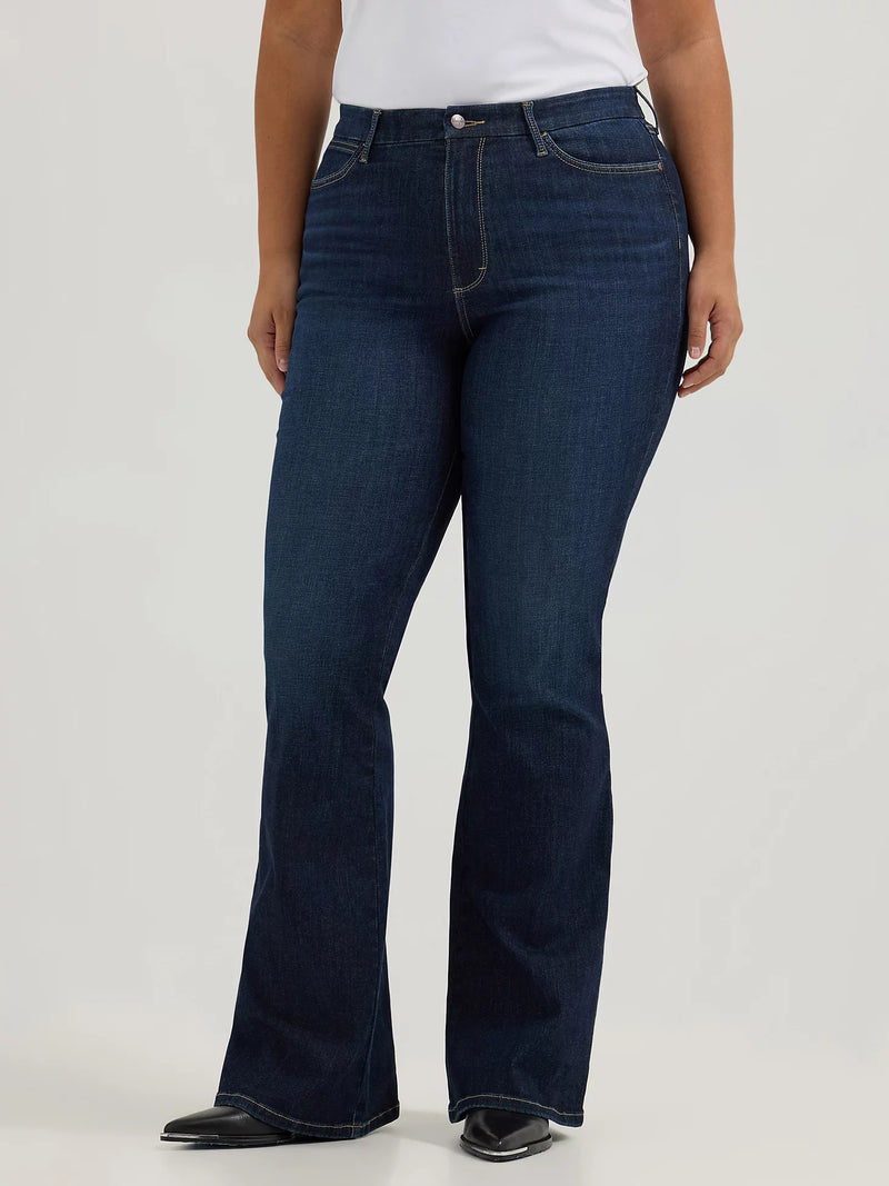 Wrangler Women's Bespoke High Rise Flare Jean