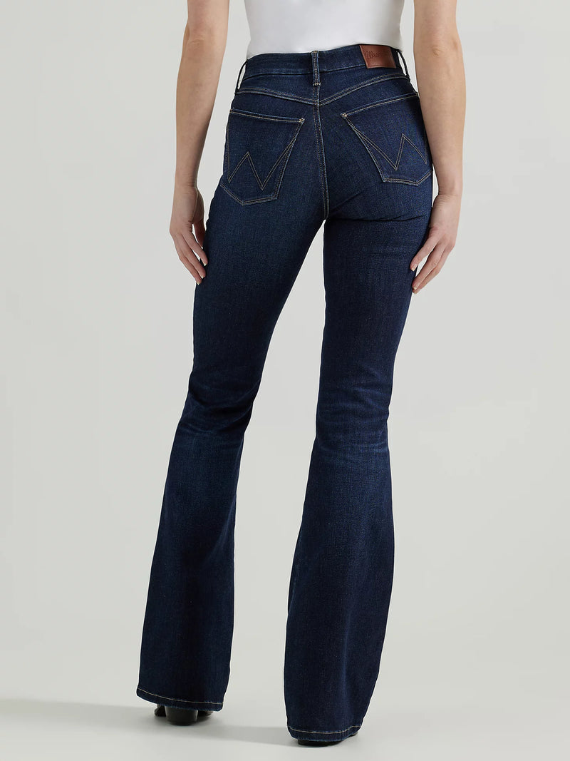 Wrangler Women's Bespoke High Rise Flare Jean