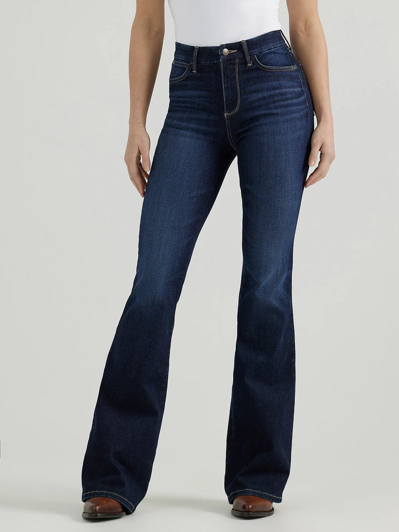 Wrangler Women's Bespoke High Rise Flare Jean