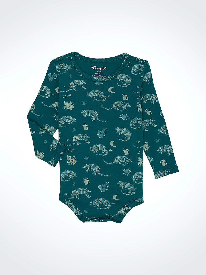 Wrangler Little Boy's Western Print Bodysuit