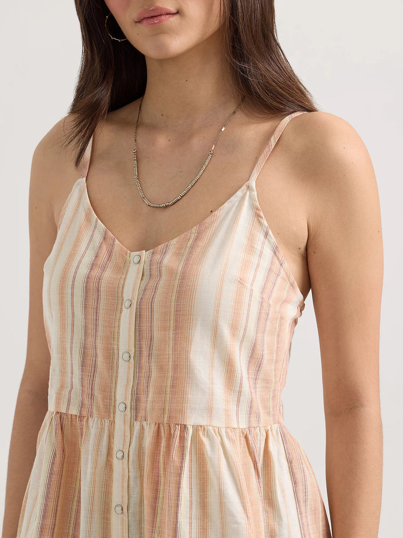 Wrangler Snap Front Peplum Tank