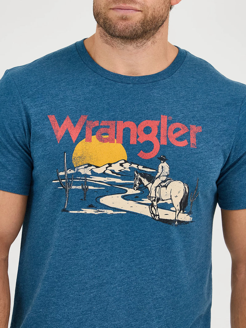 Wrangler Cowboy Desert Graphic T-Shirt