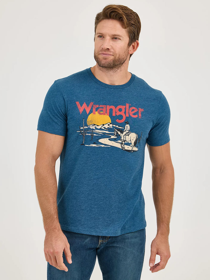 Wrangler Cowboy Desert Graphic T-Shirt