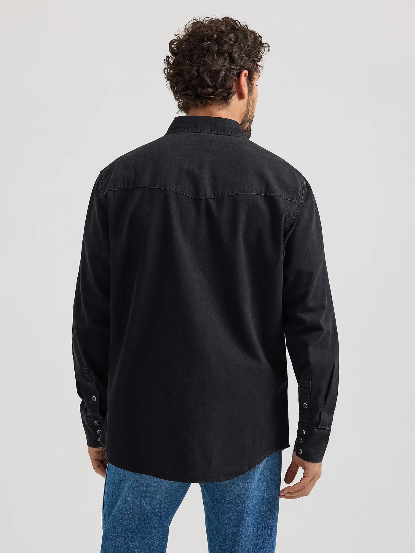 Wrangler® Classic Denim Western Snap Shirt – Maverick Fine Western
