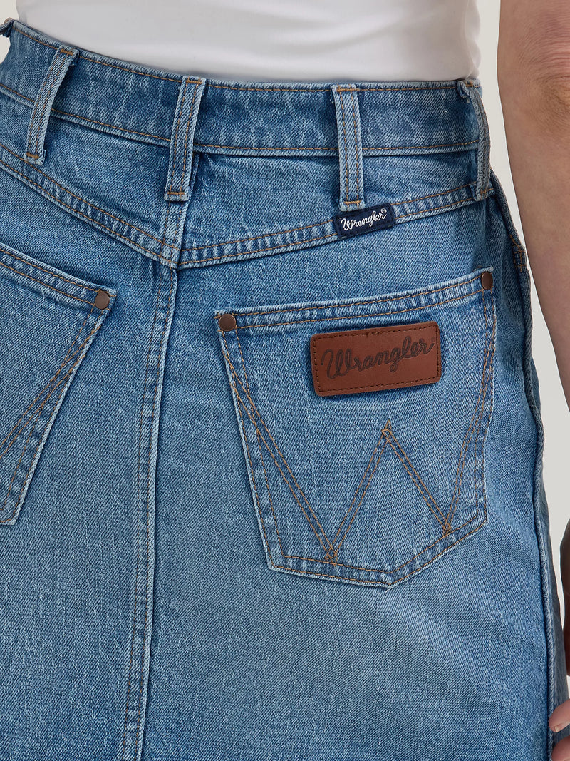 Wrangler Retro® Bailey Denim Skirt
