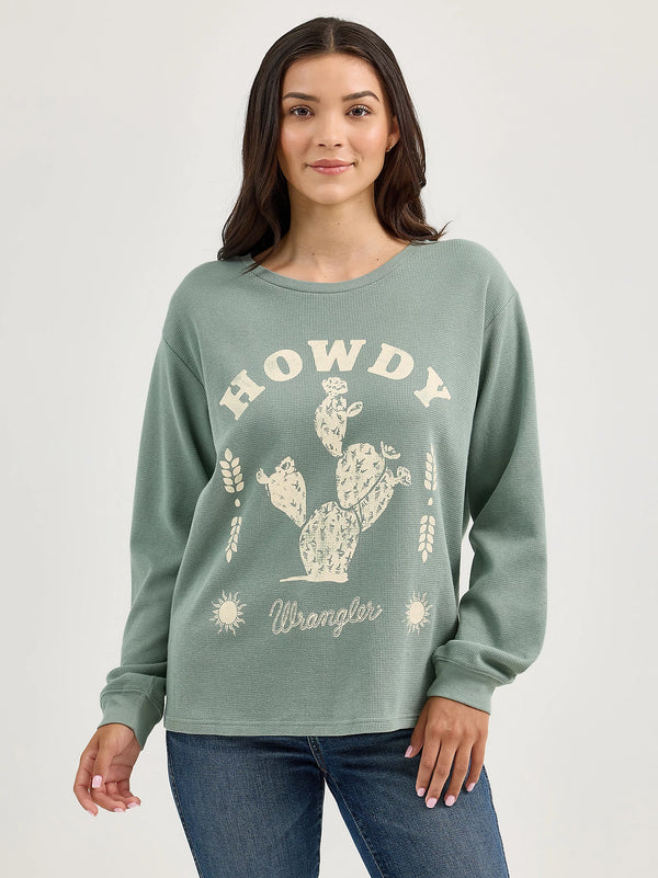 Wrangler Long Sleeve Graphic Girlfriend Tee