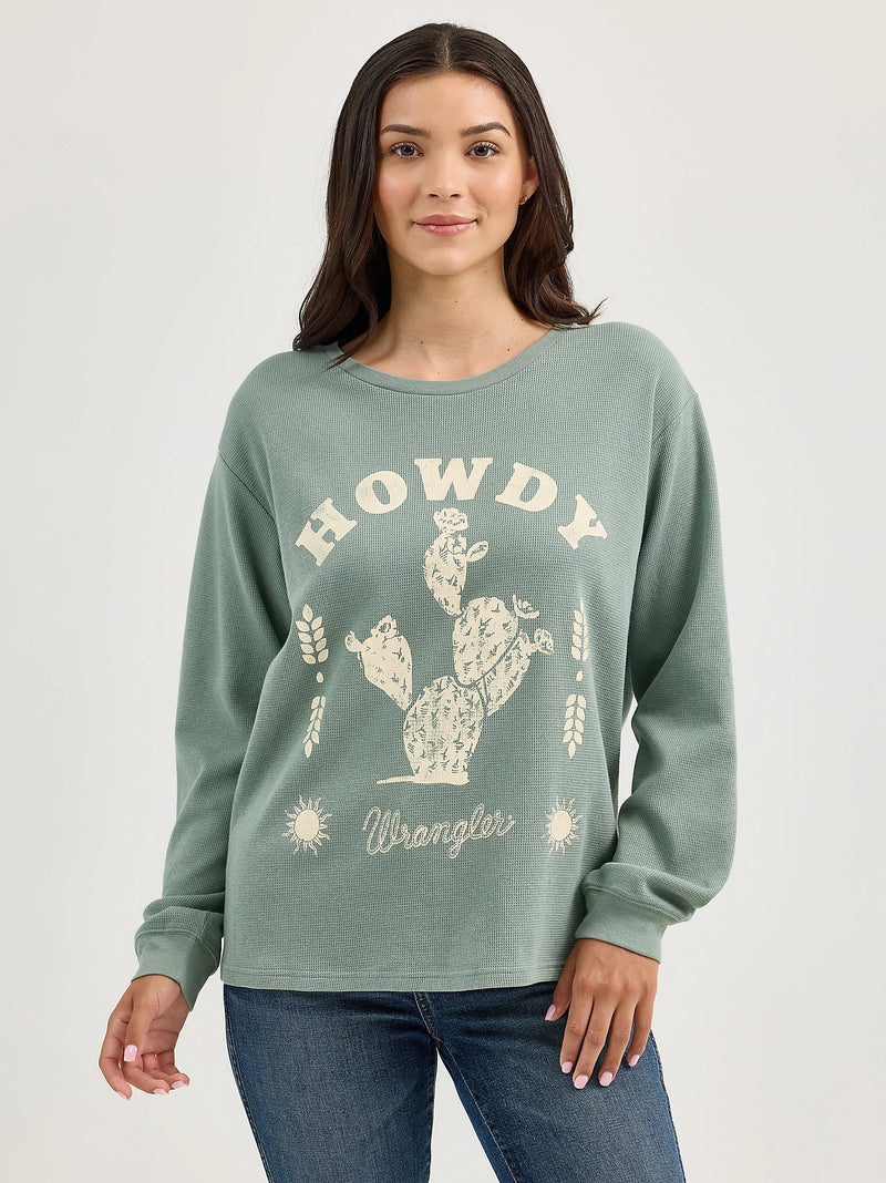 Wrangler Long Sleeve Graphic Girlfriend Tee