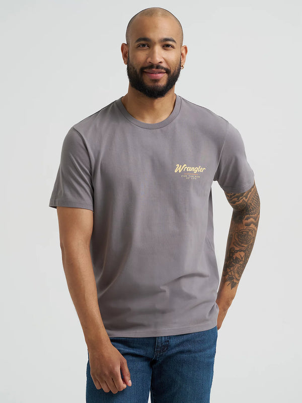 Wrangler Bucking Cowboy Back Graphic T-Shirt