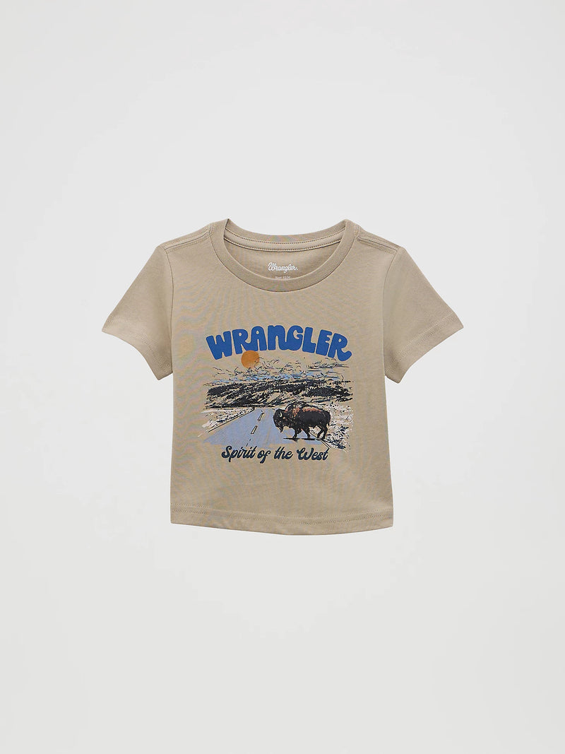Wrangler Little Boy's Short Sleeve Graphic T-Shirt