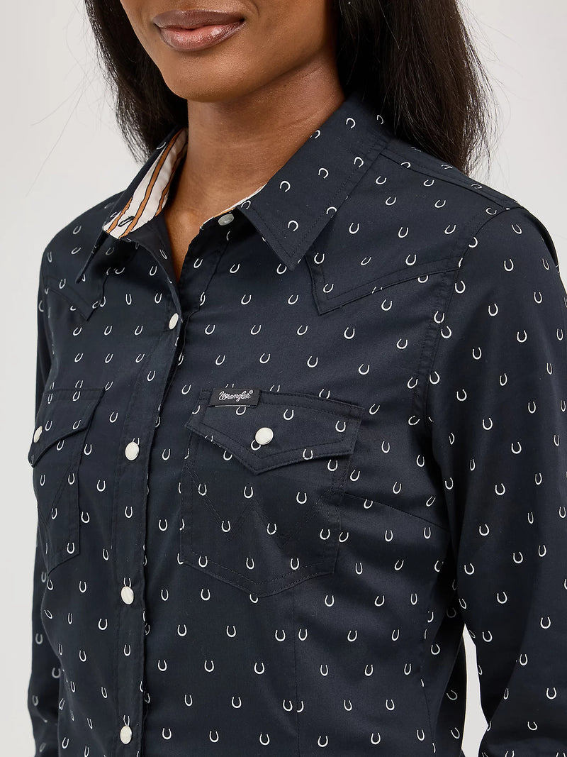 Wrangler Women's Wrangler All Occasion Western Snap Shirt