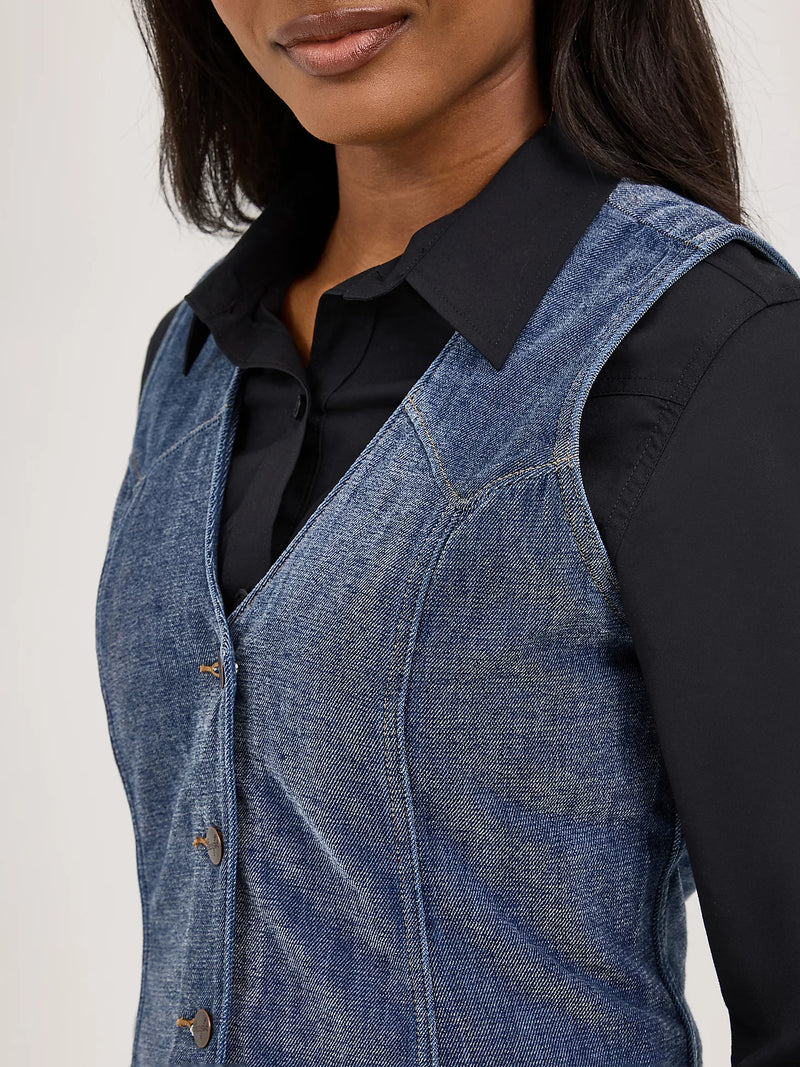Wrangler Airy Denim Vest