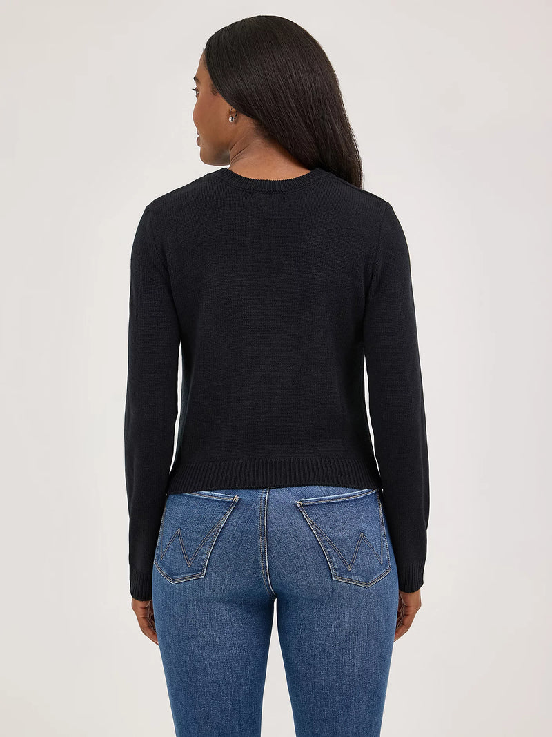 Wrangler Western Shrunken Sweater