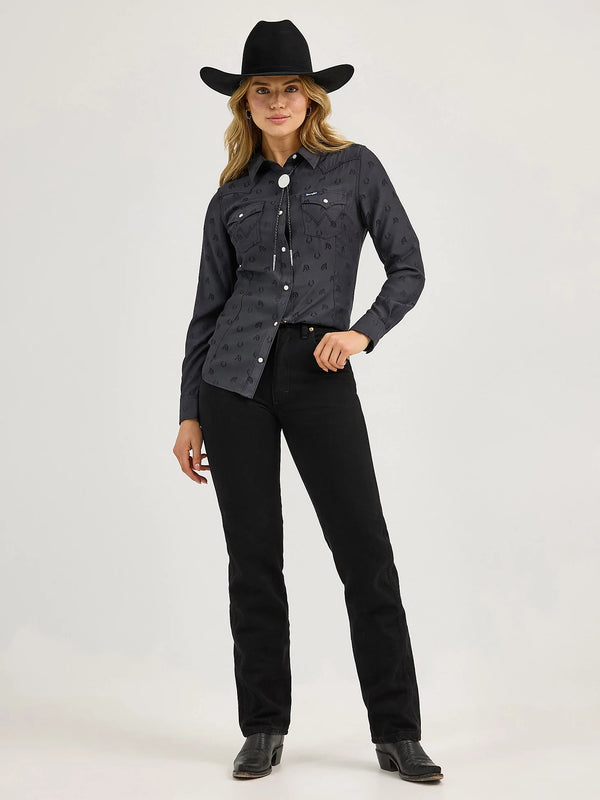 Women's Wrangler All Occasion Western Snap Shirt