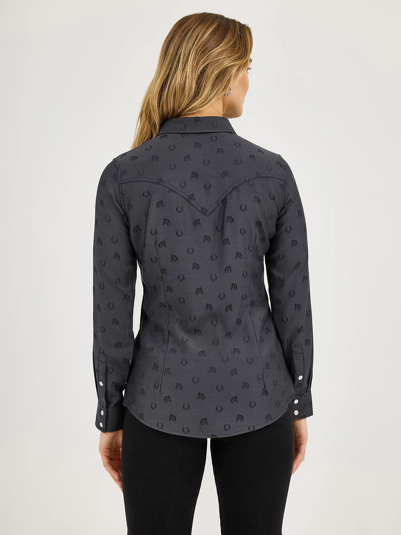 Women's Wrangler All Occasion Western Snap Shirt