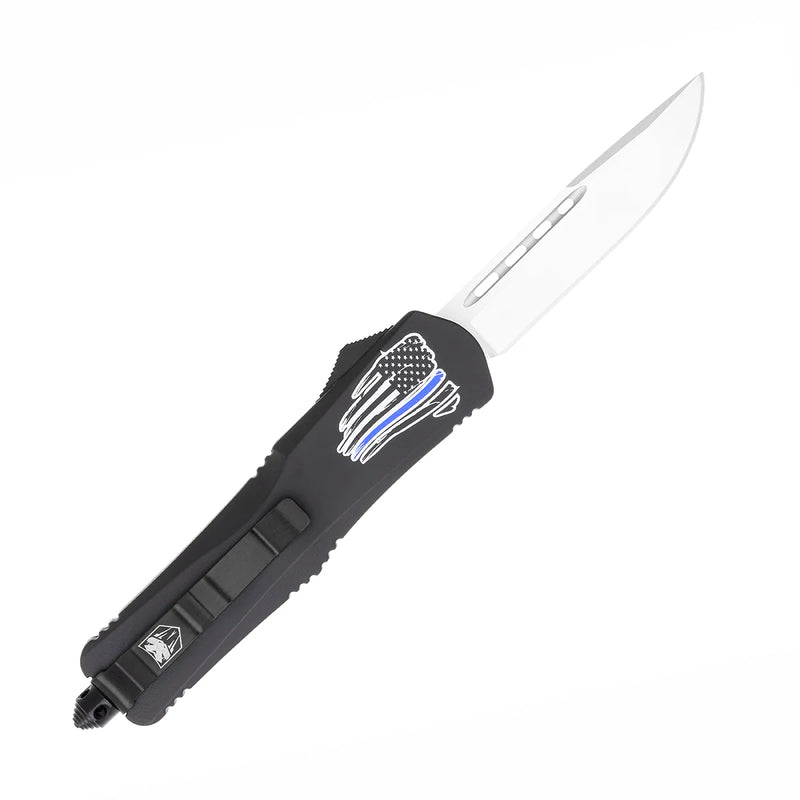 Cobratec Knives Medium FS-3 Blue Line USA Flag Knife