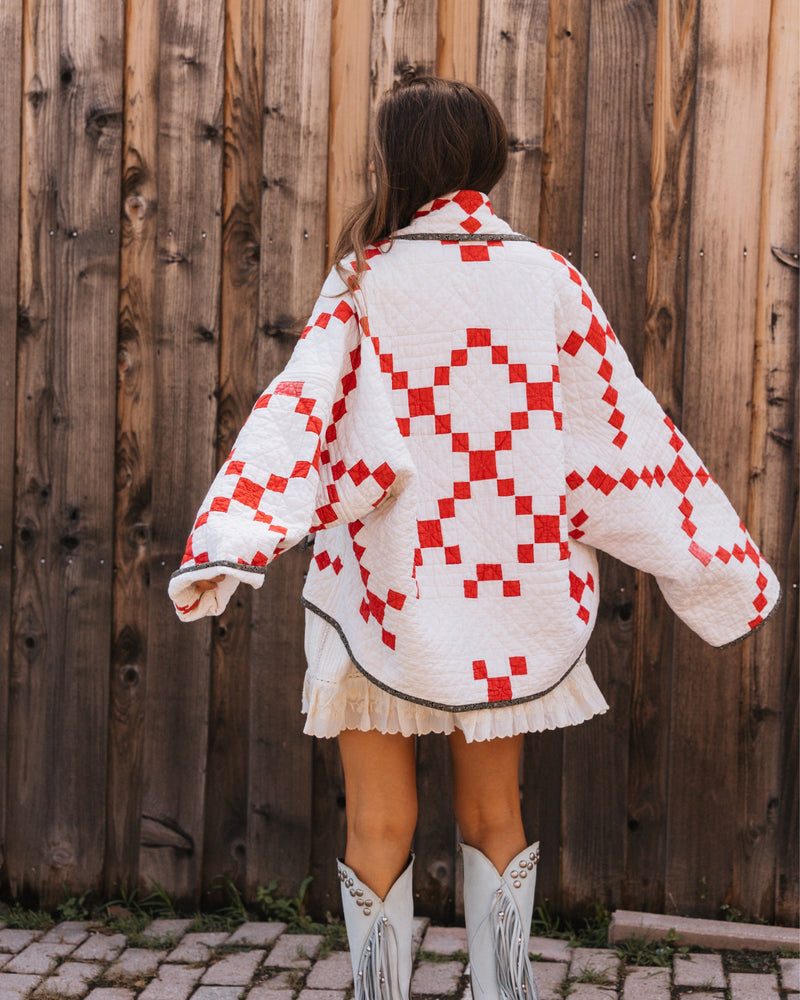 Lady Lancaster Aunt Ethel Irish Chain Jacket