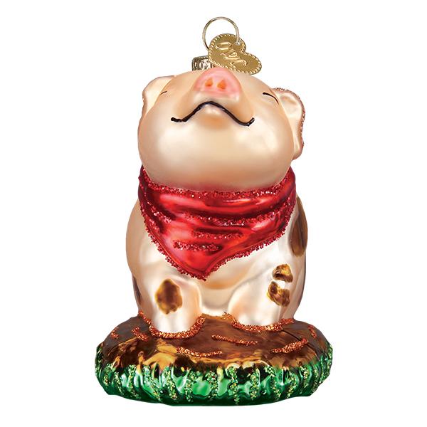 PIGGIE IN THE PUDDLE ORNAMENT