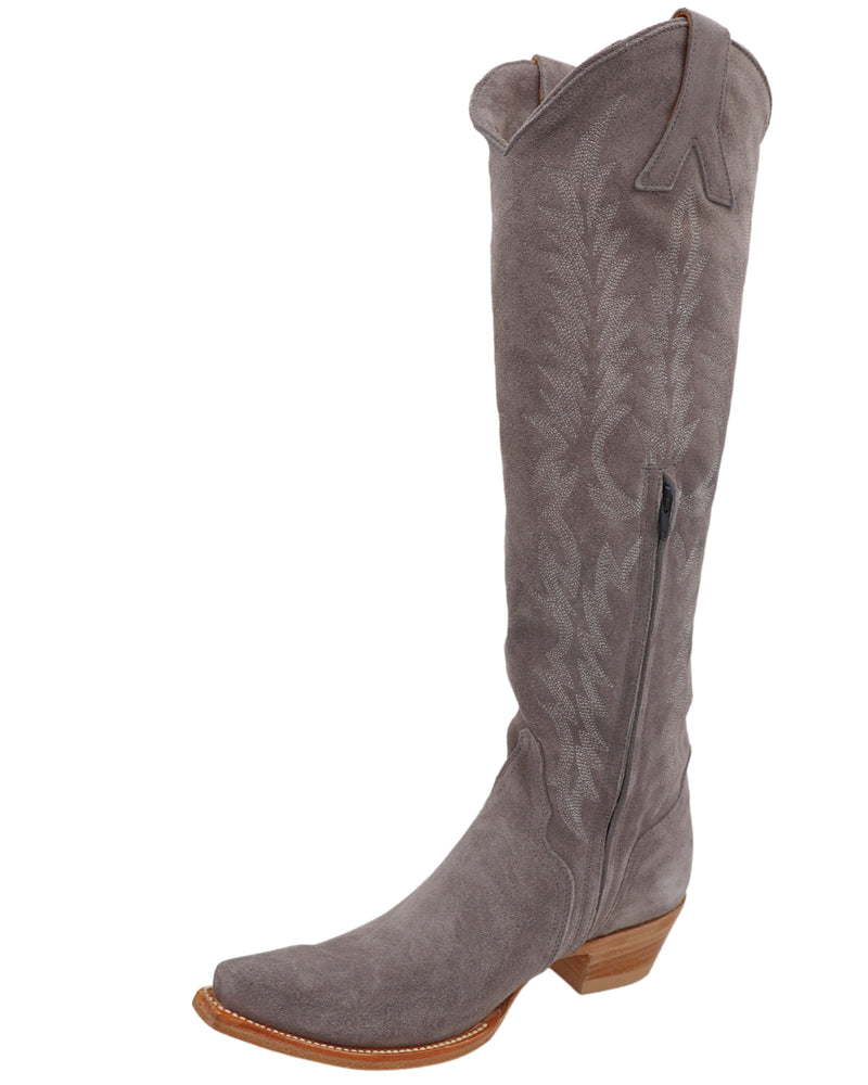 OLD GRINGO WOMEN'S MAYRA GREY SUEDE BOOT