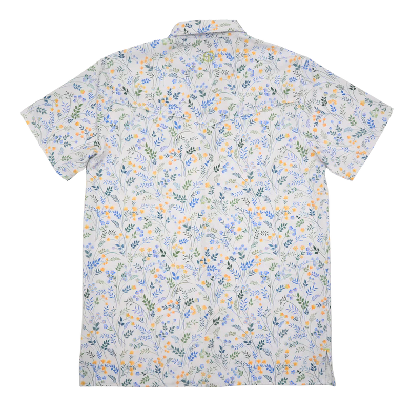 San Jac Men's Short Sleeve Performance Shirt - Wildflower
