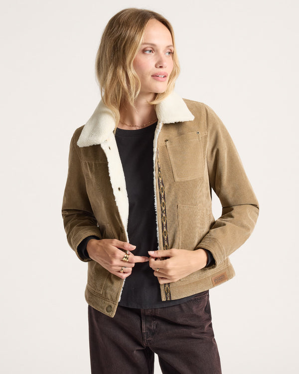 PENDLETON WOMEN'S WIND RIVER CORDUROY TRUCKER JACKET