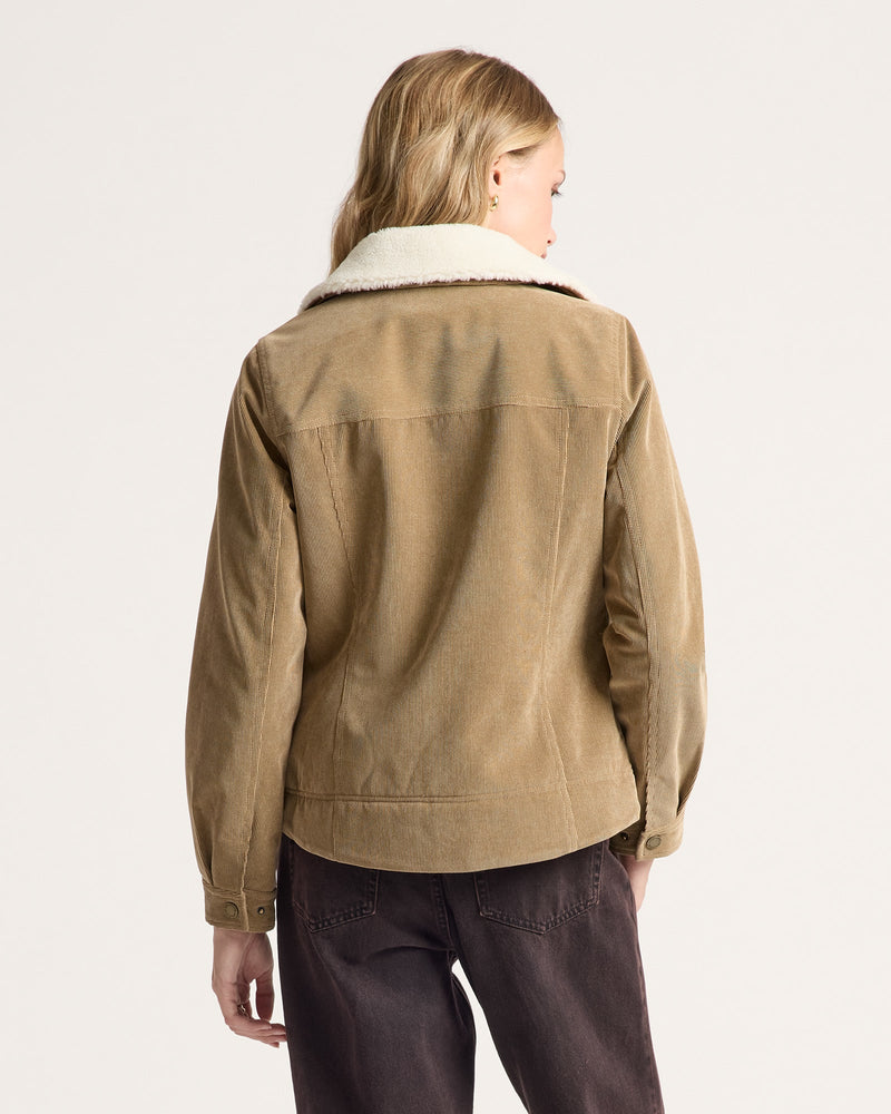 PENDLETON WOMEN'S WIND RIVER CORDUROY TRUCKER JACKET
