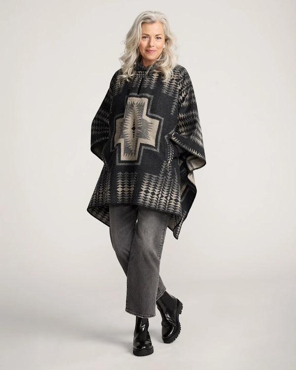 PENDLETON HARDING WOOL PONCHO